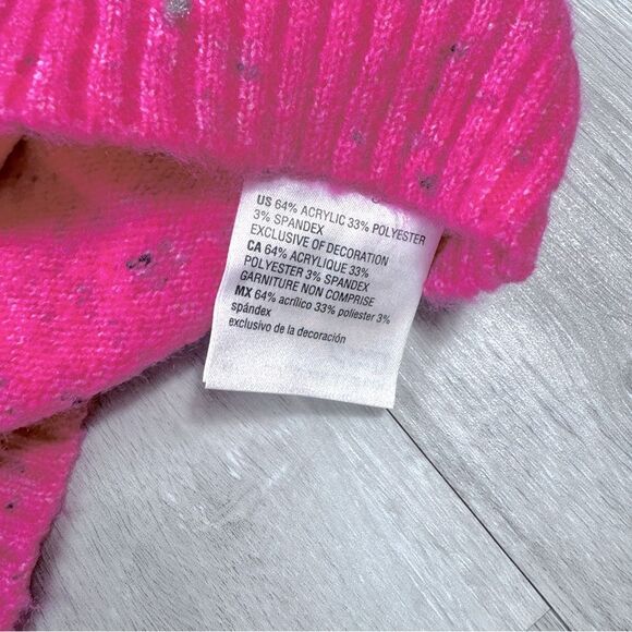 Karen Scott Women's Pink Sequins Holiday Penguin Sweater L - Picture 3 of 4